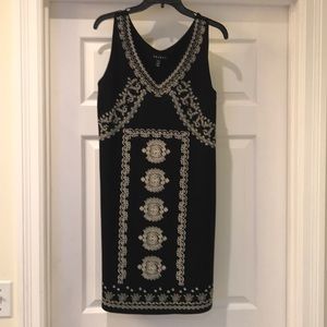 Tribal dress, black, never worn.